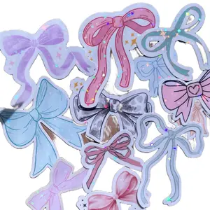 Bow Ribbon Sticker Pack Bundle Holographic Stickers