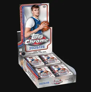 2025 Topps Chrome Basketball Hobby Box
