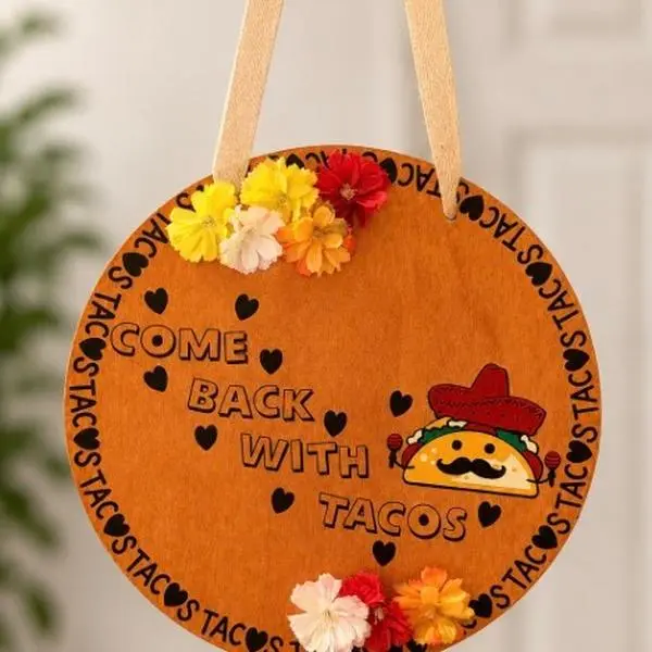 Custom Welcome Sign - Personalized Door Decoration for Home Entryway