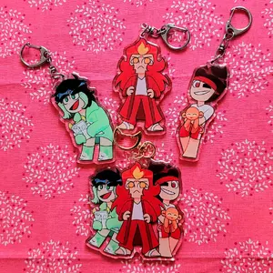 Sleepover Acrylic Charm | Monkie Kid