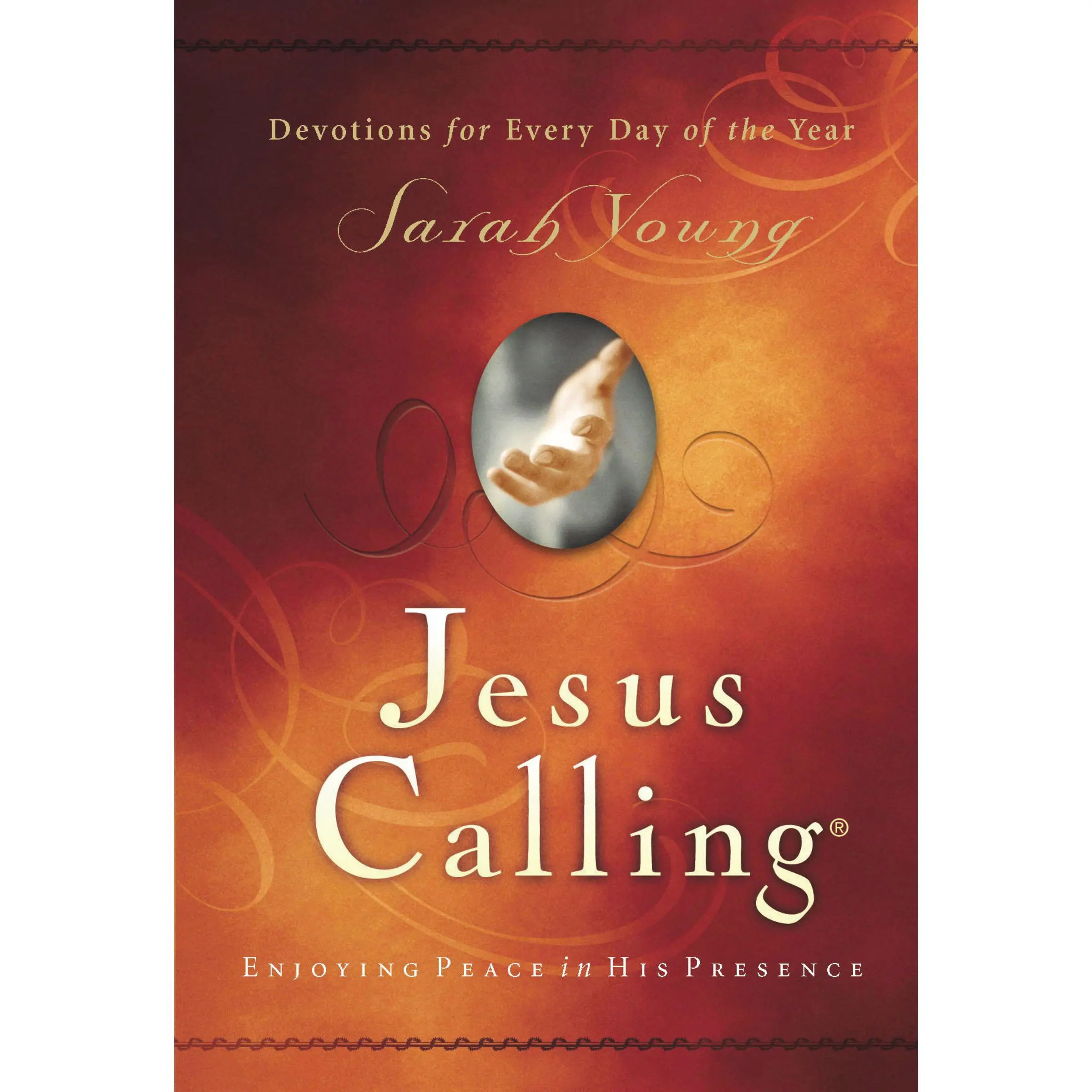 Jesus Calling, Padded Hardcover, with Scripture References: Enjoying Peace in His Presence (A 365-Day Devotional) (Jesus Calling®) by Sarah Young [Padded Hardback Book]