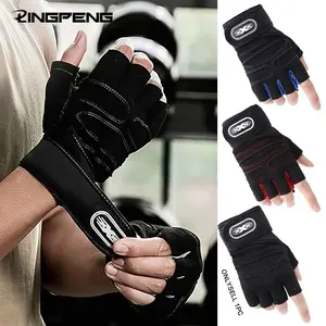 Lingpeng Breathable Non-Slip Weightlifting Gloves, Fitness Dumbbell and Strength Training Equipment, Suitable for Men and Women, Horse Riding Accessories, Workout Accessories
