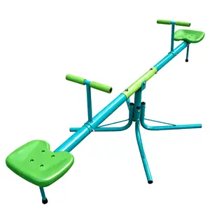 Swiveling 360 Degrees Toddlers Sit and Spin Teeter Totter, Seesaw, Kids Seesaw Outdoor Play Equipment for Backyard Playground