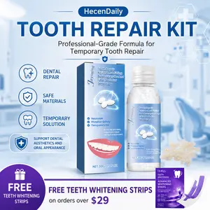 Oral Temporary Tooth Repair Beads Kit, 30ml Moldable Dental Repair Material for Gaps, Chipped Teeth, Costume Makeup Use
