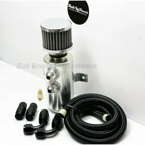 Vented Oil Catch Can AN10 For Honda Acura B Series B16 B18 B20 10AN USA