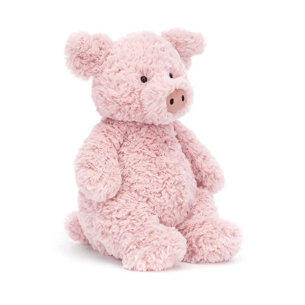 Jellycat Barnabus Pig Plush, Soft Pink Cuddly Stuffed Animal, Adorable Farmyard Pig Toy for Kids, Nursery Décor, Birthday & Baby Shower Gift