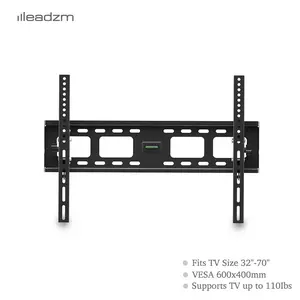 LEADZM TMW600 32-70" Flat Tilting TV Wall Mount with Spirit Level