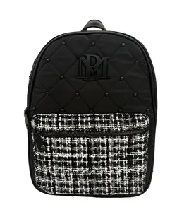 Badgley Mischka Black Tie Backpack
