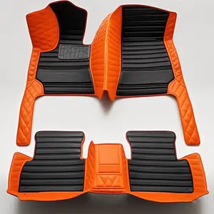 Custom Car Floor Mat For BMW E60 E46 E36 F10 X5 E70  F30 X3 F25 F11 Touring X3 E83 E92 I3 2014~2019 G30 2018~2020 Left/Right -hand Drive Auto Interior Accessories Car Mats Fashion Styling Carpet Waterproof Design Full Coverage Car Interior Accessory