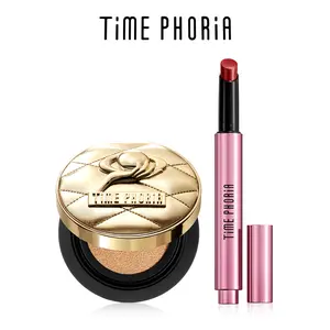 [TIMEPHORIA HOT 2PCS] Milkyway Melting Lipstick Balm + TIMELESS UTOPIA GLOW PERFECTION CUSHION - Plump, Hydrate & Radiant Skin in Seconds
