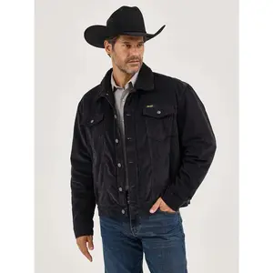 MEN'S WRANGLER COWBOY CUT SHERPA LINED CORDUROY JACKET 112367604