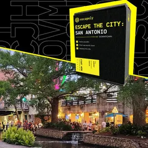 Outdoor Escape Room - San Antonio - River Walk - Find Clues & Solve Puzzles - Escapely