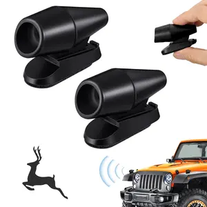 Car Deer Warning Whistle, Anti-collision Car Warning Animal Repellent, Universal Car Exterior Accessories for Car, SUV, Truck, Motorcycle