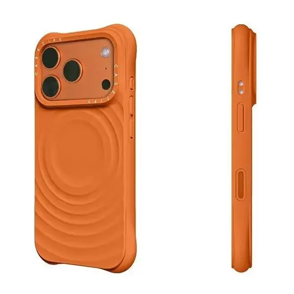 CASETiFY Cute Silicone Phone Case for iPhone 17 Pro Max, Magnetic Wireless Charging Case, Soft Touch Protective Cover, Stylish Minimalist Phone Accessories