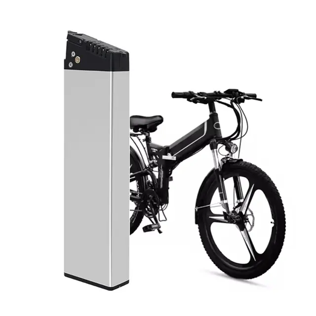 48V E-Bike Battery 10.4Ah 430mm for Jasion EB7 Folding Built-in Electric Bicycle for Lectric XP Lithium Battery for 1000W 800W 750W 500W 350W Bike Motor with Charger and BMS