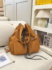 Unisex Casual Sporty Style Simple Large Capacity Single Shoulder Bag, Versatile Fashionable Crossbody Backpack, Trendy Daily Use Daily Commuter Bag
