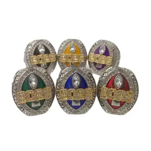 New 2026 Fantasy Football Championship Ring Trendy Personality Ring Jewelry radiant  cut  ring  engagement Sterling Silver Hummingbird Tulip bamboo voldemort frank  ocean