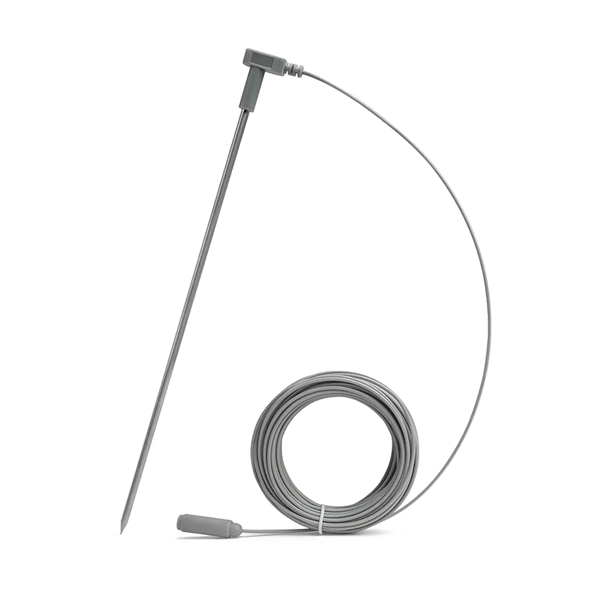 Copper-Plated Stainless Steel Grounding Rod Kit with 40 ft Cord - Direct Earth Connection, Durable, Easy to Use, No Complex Setup for Grounding Sheets, Mats (Clean Bedding Accessories Connection Solution)