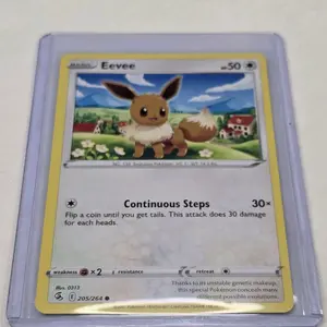 Eevee 205/264 Raw Card