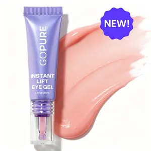 NEW! GOPURE Instant Lift Eye Gel - Collagen-Targeting Biotech Under Eye Brightener for Flawless Look, Puffiness, Dark Circles - Anti-Aging Skincare for Men & Women