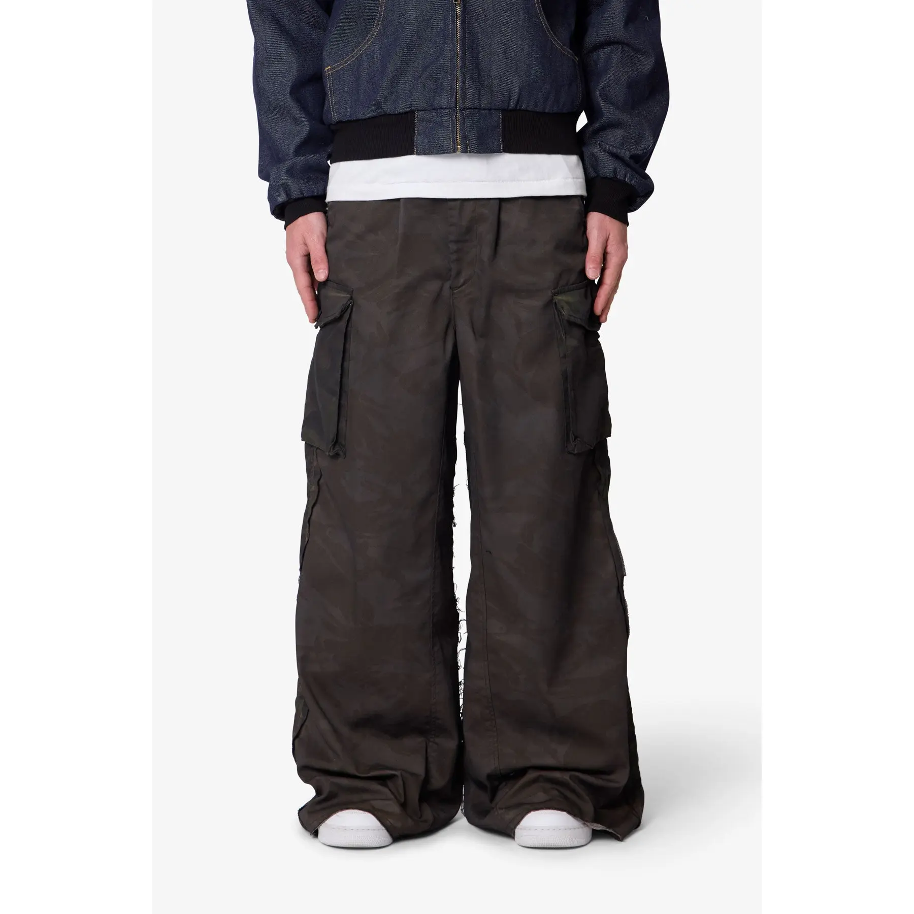 mnml Overdye Rave Cargo Pants - Camo