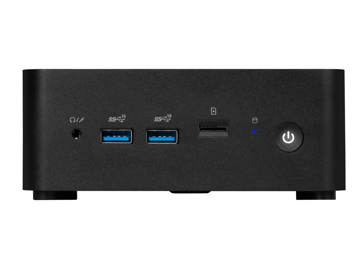 MSI Cubi NUC 1M-010BUS Black Mini PC Barebone, with Intel Core 5 120 U, Thunderbolt 4, Dual 2.5G LAN, 4 USB ,Quadruple Display Support, Single Unit - Memory and Storage Sold Separately