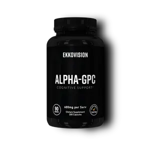 EKKO Alpha GPC Capsules | Cognitive Support | 3rd Party Tested