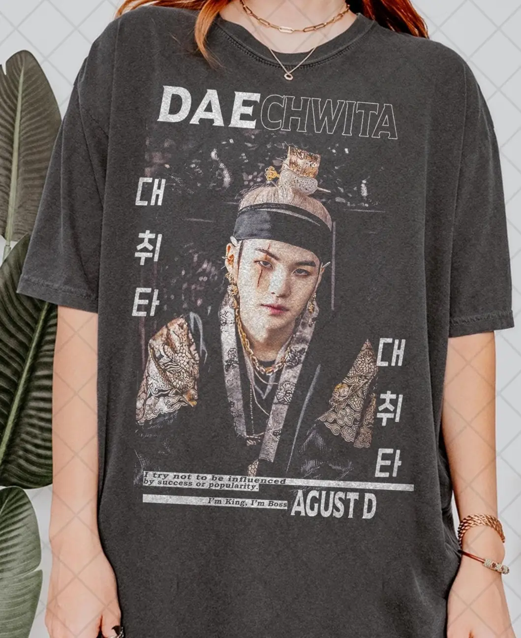 Suga Agust D T-Shirt, Yoongi Kpop Suga On Tour Fan Tshirt, Gift For Women and Man Unisex T-Shirt