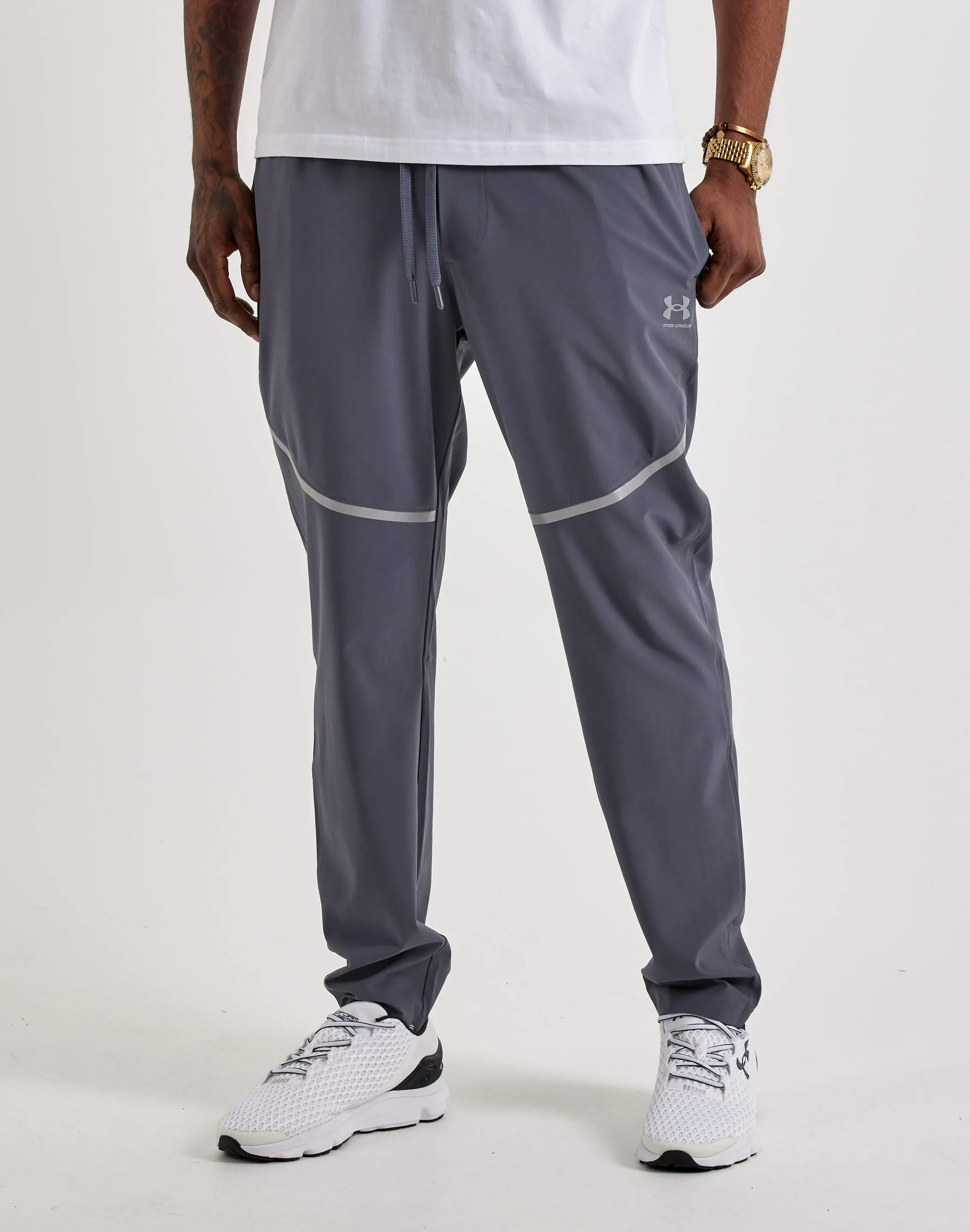 Mens Under Armour Vibe Woven Reflective Joggers