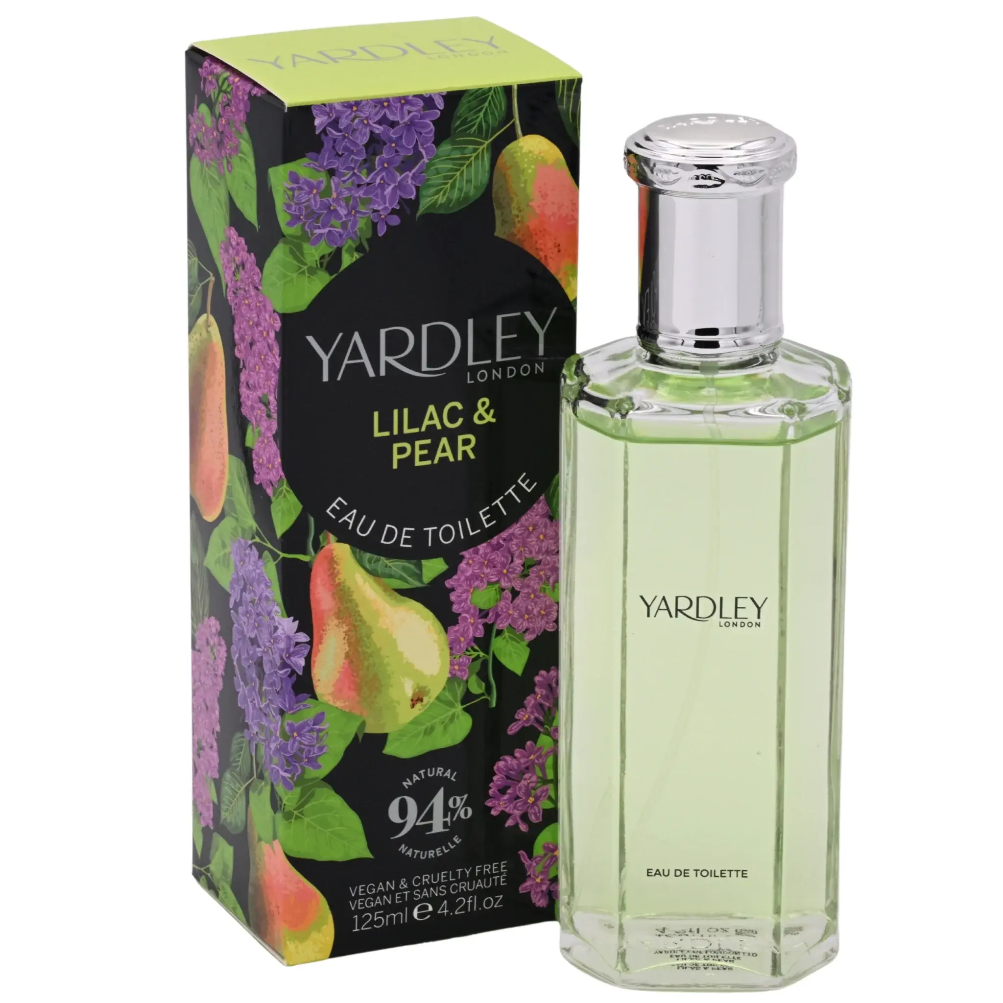 Lilac & Pear Eau de Toilette for Women, Fresh Citrus Women's Fragrance Spray with Notes of Peony & Freesia, 4.2 fl oz