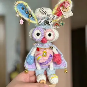Handmade crochet bunny