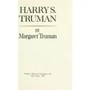 USED-Harry S. Truman by Margaret Truman (Paperback)