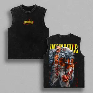 Battle Damage Thragg Invincible Washed T-Shirt