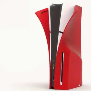 Silicone Game Console Protective Case, 1 Set Anti-scratch Game Console Protector Cover, Console Protective Case for PS5 Slim Protection