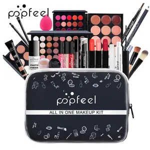 Makeup Set, Facial Makeup Set, Face Makeup Sets, All-in-one Makeup Set Including Eyeshadow, Eyeliner, Lipstick, Concealer, Brush, Mascara, Makeup Set for Beginners, Daily Makeup Set, Cosmetics Sets, Makeup Palette Set, Lip Tint Set