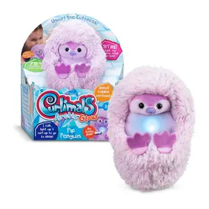 Curlimals Arctic Glow Animated Lighted Plush Characters