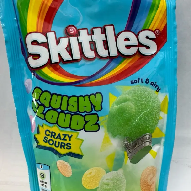 Skittles Squishy Cloudz Crazy Sours 94g Imported UK