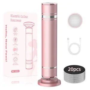 Electric Foot File, Rechargeable Callus Remover Tool, Feet Callus Remover for Home and Nail Salon Pedicures, Home Spa Equipment, Gift for Women