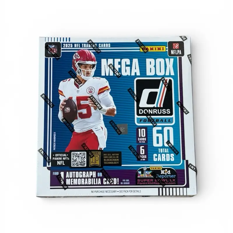 Panini NFL Pick Your Division Card Break #2 - (1x) 2025 Don Russ Mega Box- Downtown Chase, Collectible Sports Cards, Trading Card Collectibles