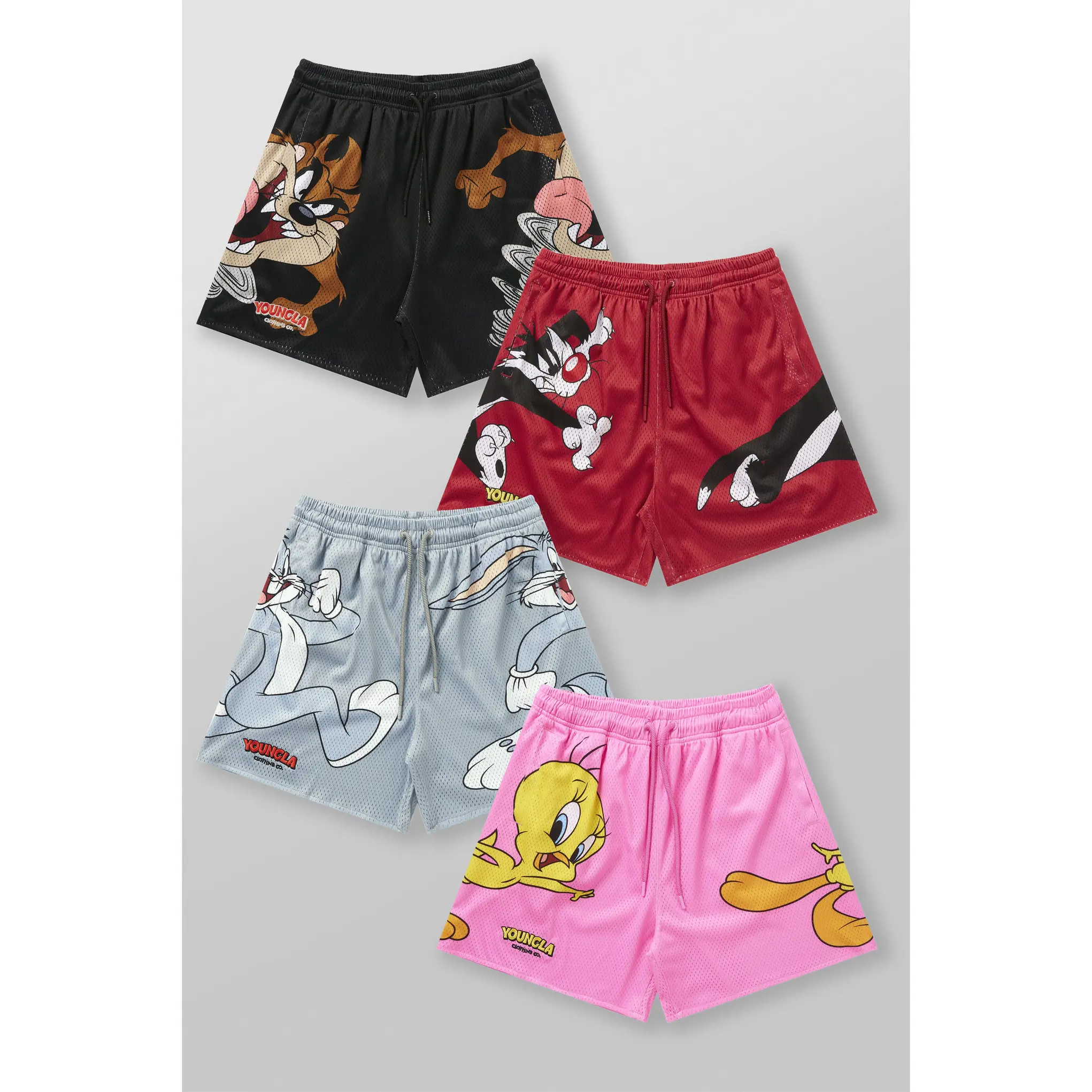 1098 - Looney Tunes Basketball Shorts