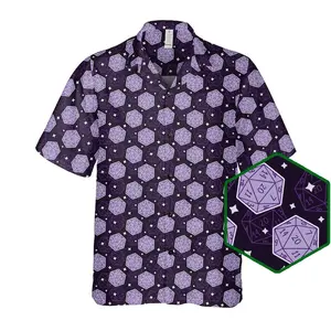 Dungeons and dragons Hawaiian shirt, Dice 20 Hawaiian shirt, d20 shirt, dnd Hawaiian shirt, dm shirt, dungeon master shirt, dnd gift