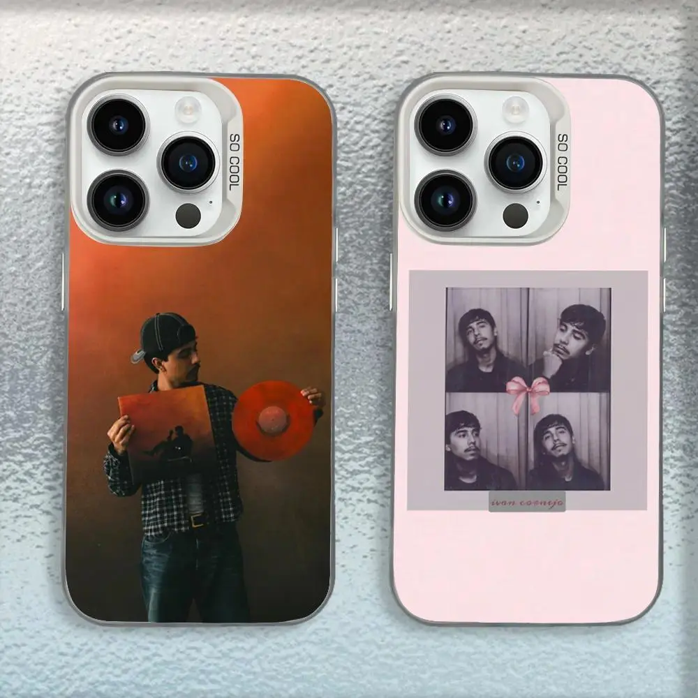 Ivan Cornejo Rapper Art Phone Case - White Matte, Shockproof, Durable, Slim Profile Cover with Photorealism, Hyperrealism, Expressionism, Ethnic Designs, Mobile Accessory for iPhone 17 Pro Max/Air,16-11,Mini,Pro & Samsung Galaxy S25 Ultra,S24-S21 Plus, Ac