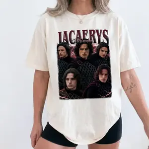 Retro Jacaerys Velaryon T-Shirt, HOTD Jacaerys Velaryon For Her, Fantasy Lover Tee Gift For Women, HOTD Shirt, 90s Style Women Tee