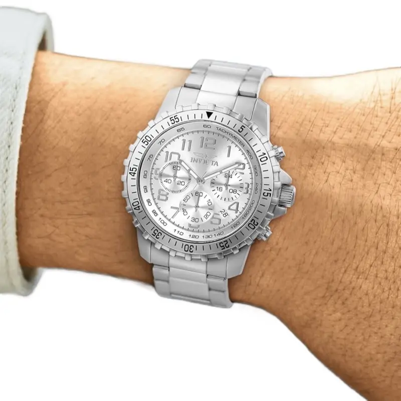 Invicta 6620 Men's Watch - Unused Unopened Parallel Import from Japan - Stainless Steel Band & Chronograph Function
