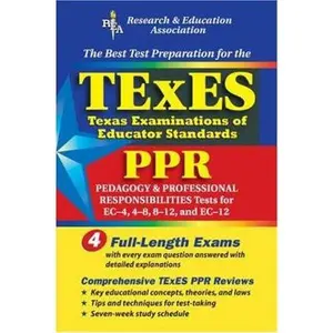 USED-TExES PPR (REA) - The Best Test Prep for the Texas Examinations of Educator Stds (Test Preps) by Stephen C. Anderson Ph.D. (Paperback)