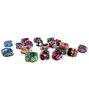 Friendship Macrame Woven Ring - Mexico, Elegant Woven Design, Suitable for Various Occasions, Ideal for Celebrations and Gifts