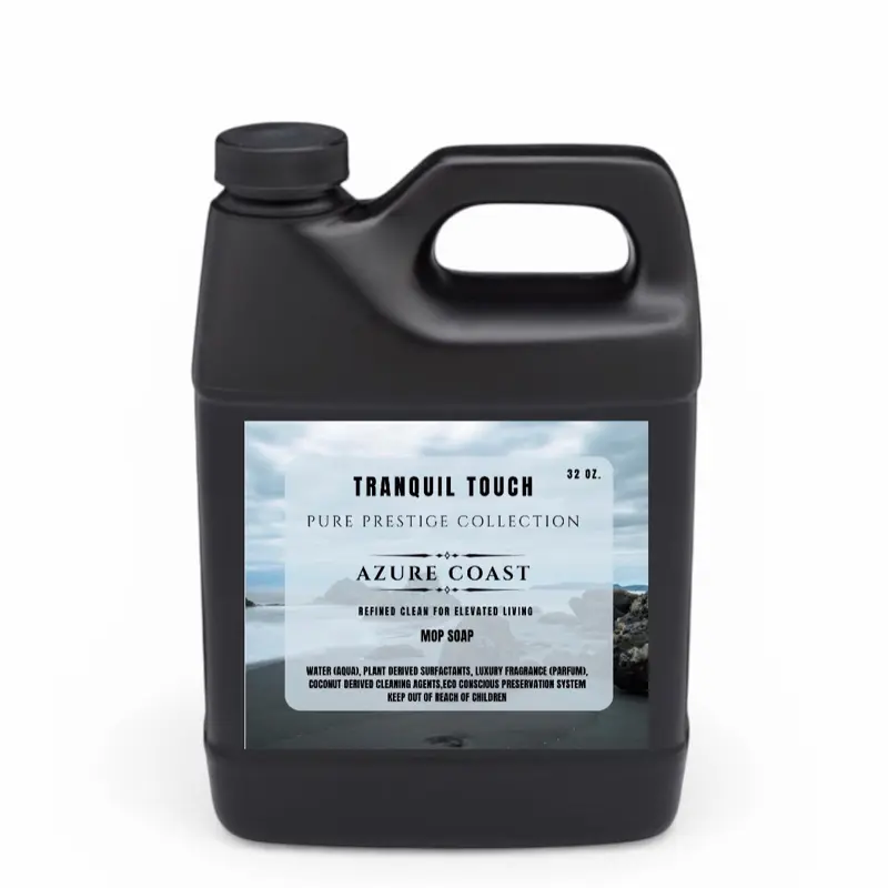 Tranquil Touch Prestige Fragrance Scented Liquid Mop Soap - 32oz 5-Star Hotel Luxury Floor Cleaner, Non-Toxic Eco-Friendly Cruelty-Free Cleaning Agent Home Supplies