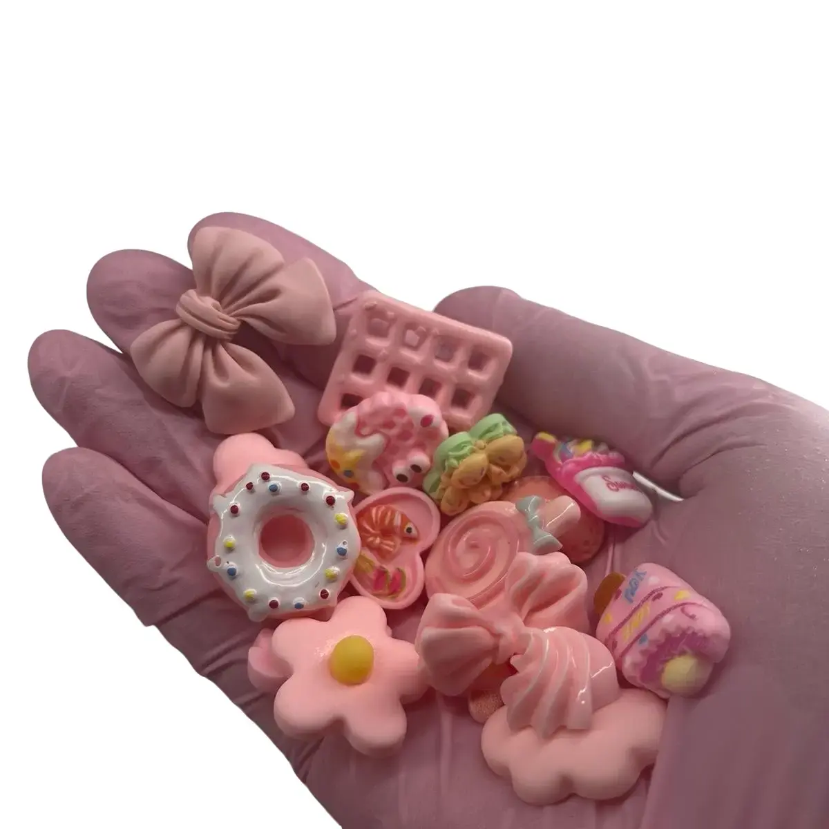 Kawaii Charm resin. Clay. DIY. Slime.