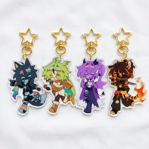 Unstable Universe MCYT Yt Translucent Acrylic Keychain, YT portable universe Keychain