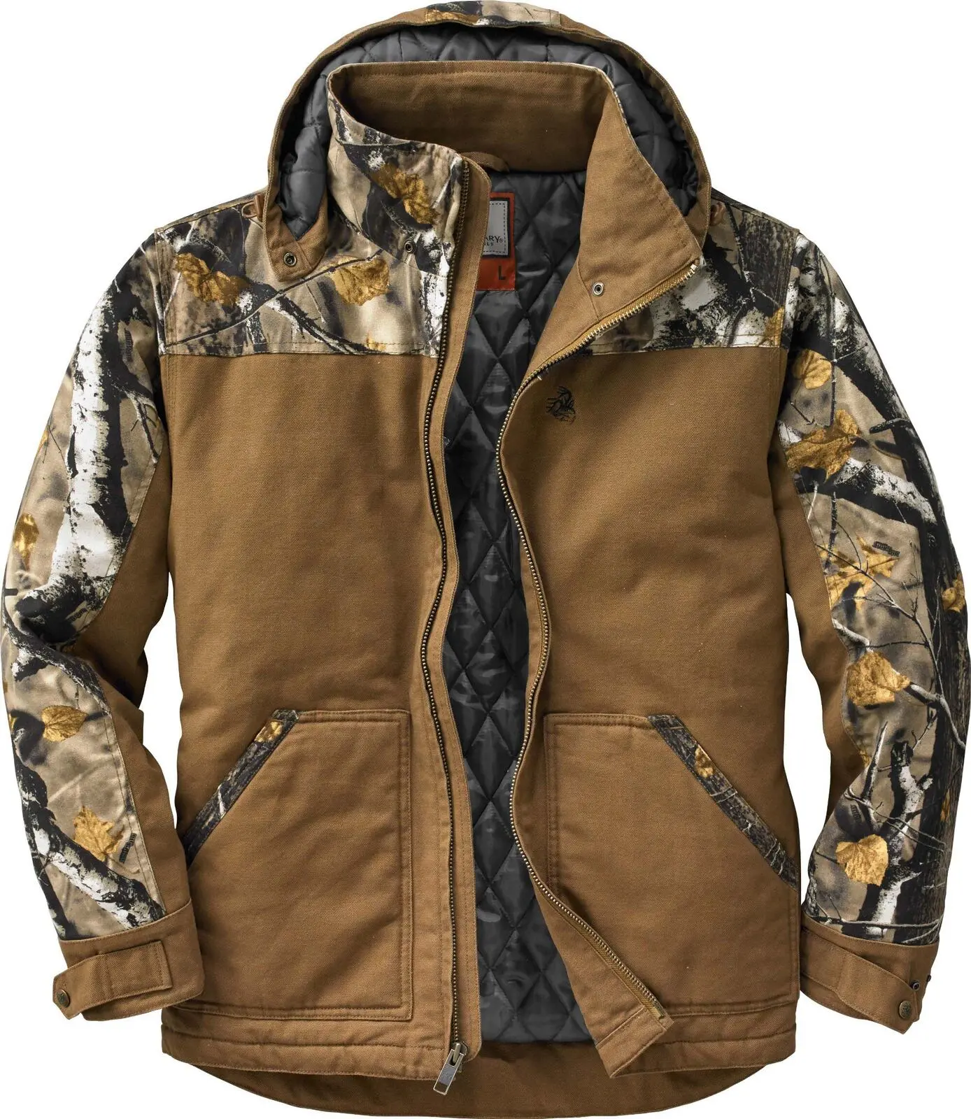 Legendary Whitetails Men's Cotton Canvas Cross Trail Big Game Camo Long-Sleeve Jacket, Mens Tops Outerwear Coat Legendary Whitetails Men's Cotton Canvas Cross Trail Big Game Camo Long-Sleeve Jacket, Mens Tops Outerwear Coat